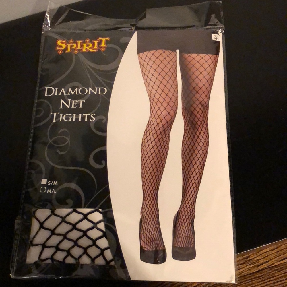 Diamond net tights